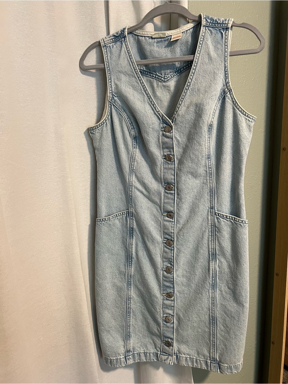 Levi’s Vianna vest mini dress Size Large